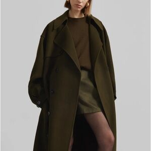 NWOT The Frankie Shop Merida Faux Suede Shorts